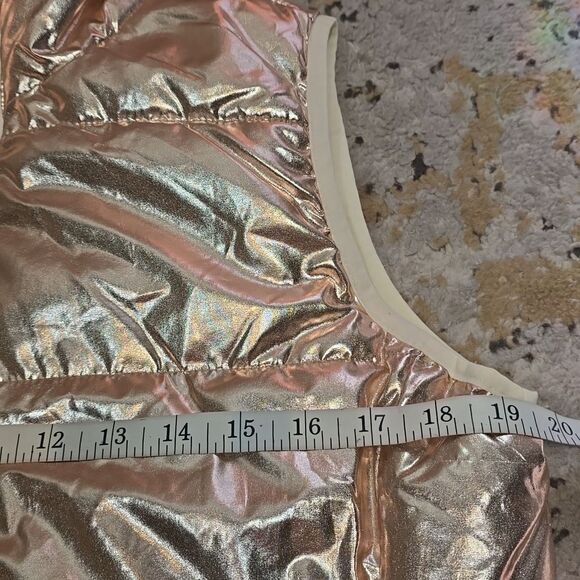 Rose Gold Puffer Vest - Picture 12 of 14